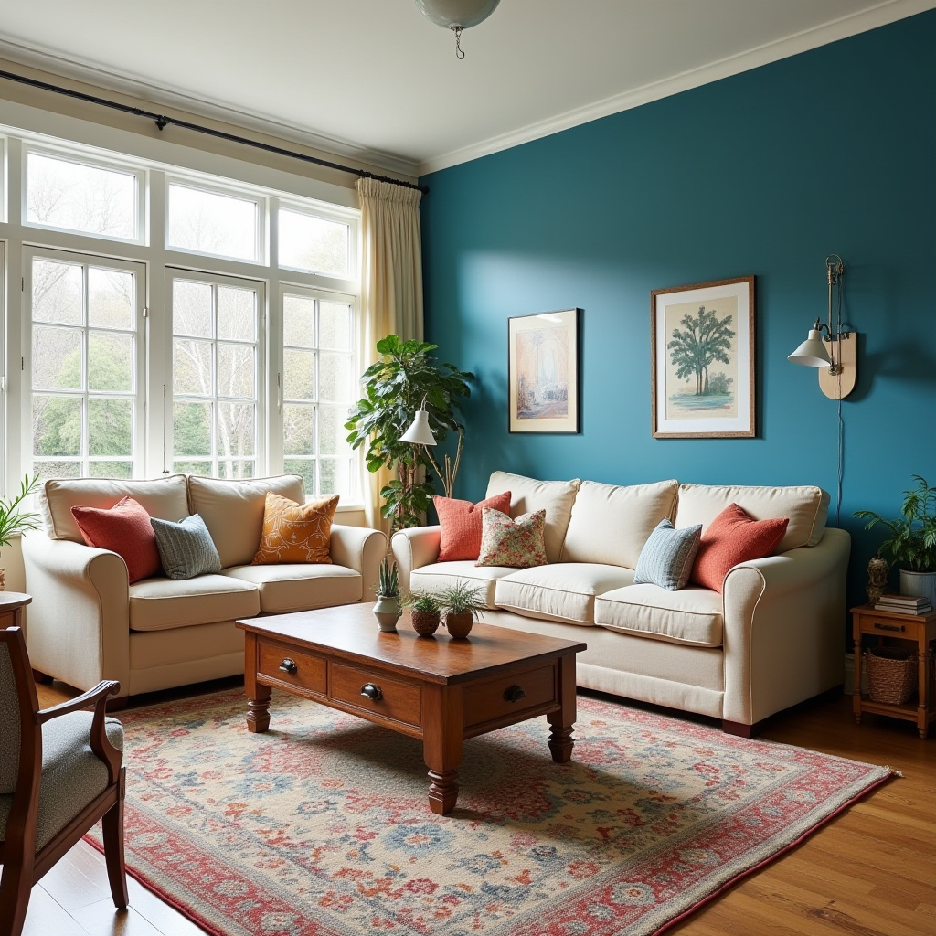 Farmhouse Living Room Ideas 22