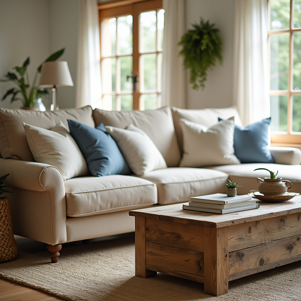 Farmhouse Living Room Ideas 26