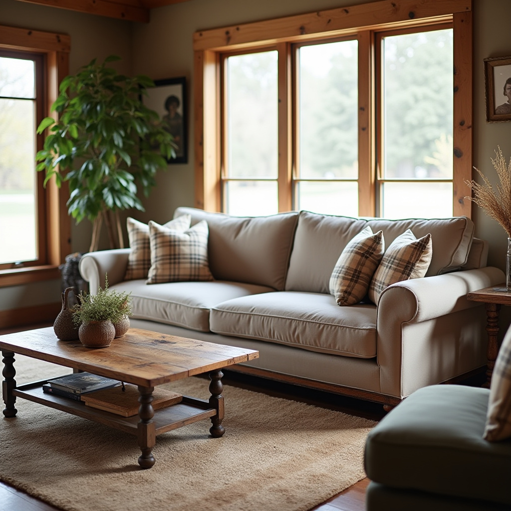 Farmhouse Living Room Ideas 27