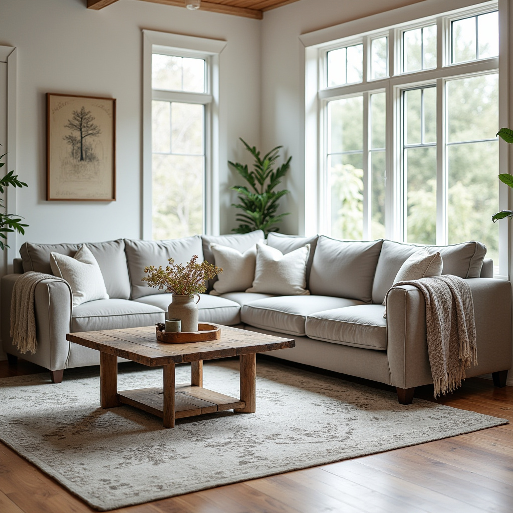 Farmhouse Living Room Ideas 29