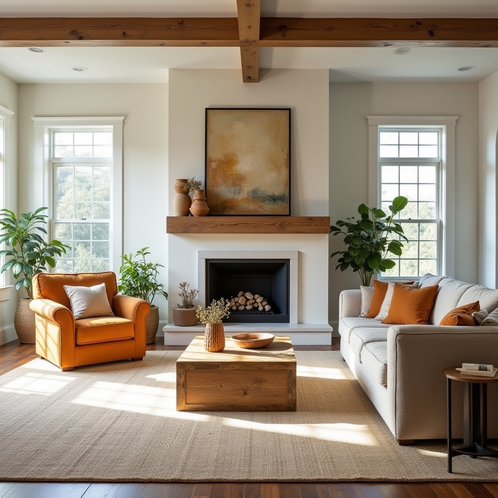 Farmhouse Living Room Ideas 5