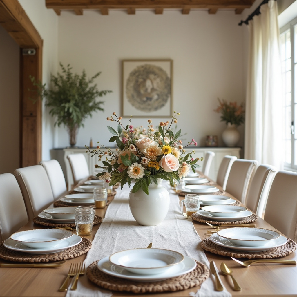 Farmhouse Table Decor 10