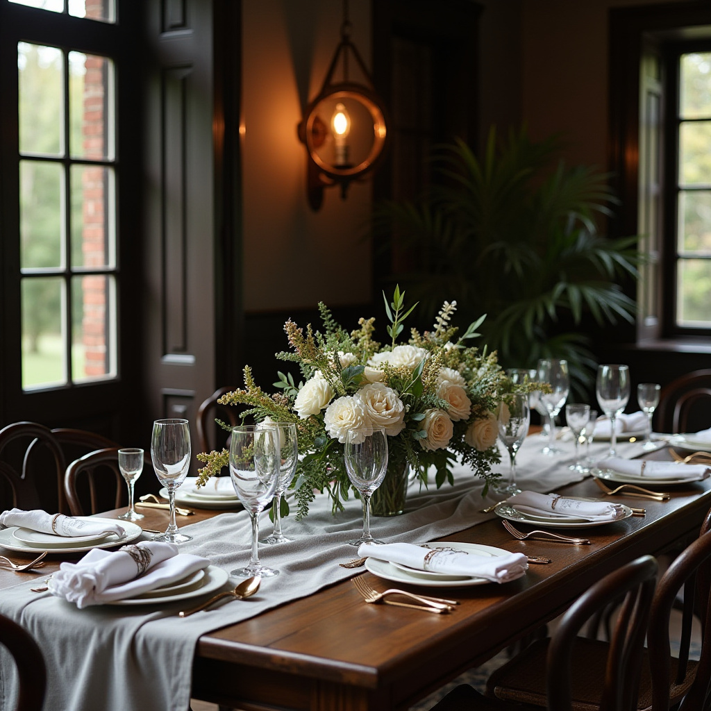 Farmhouse Table Decor 16