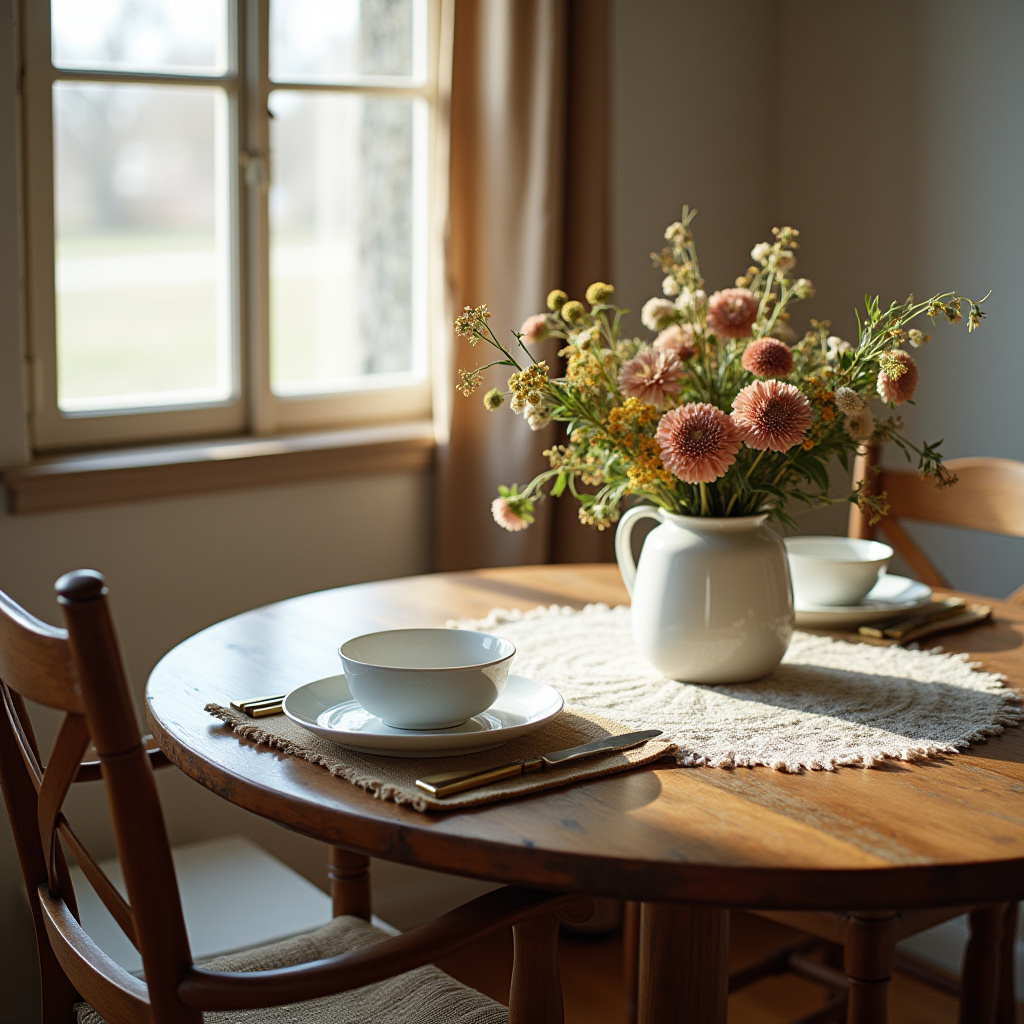 Farmhouse Table Decor 19