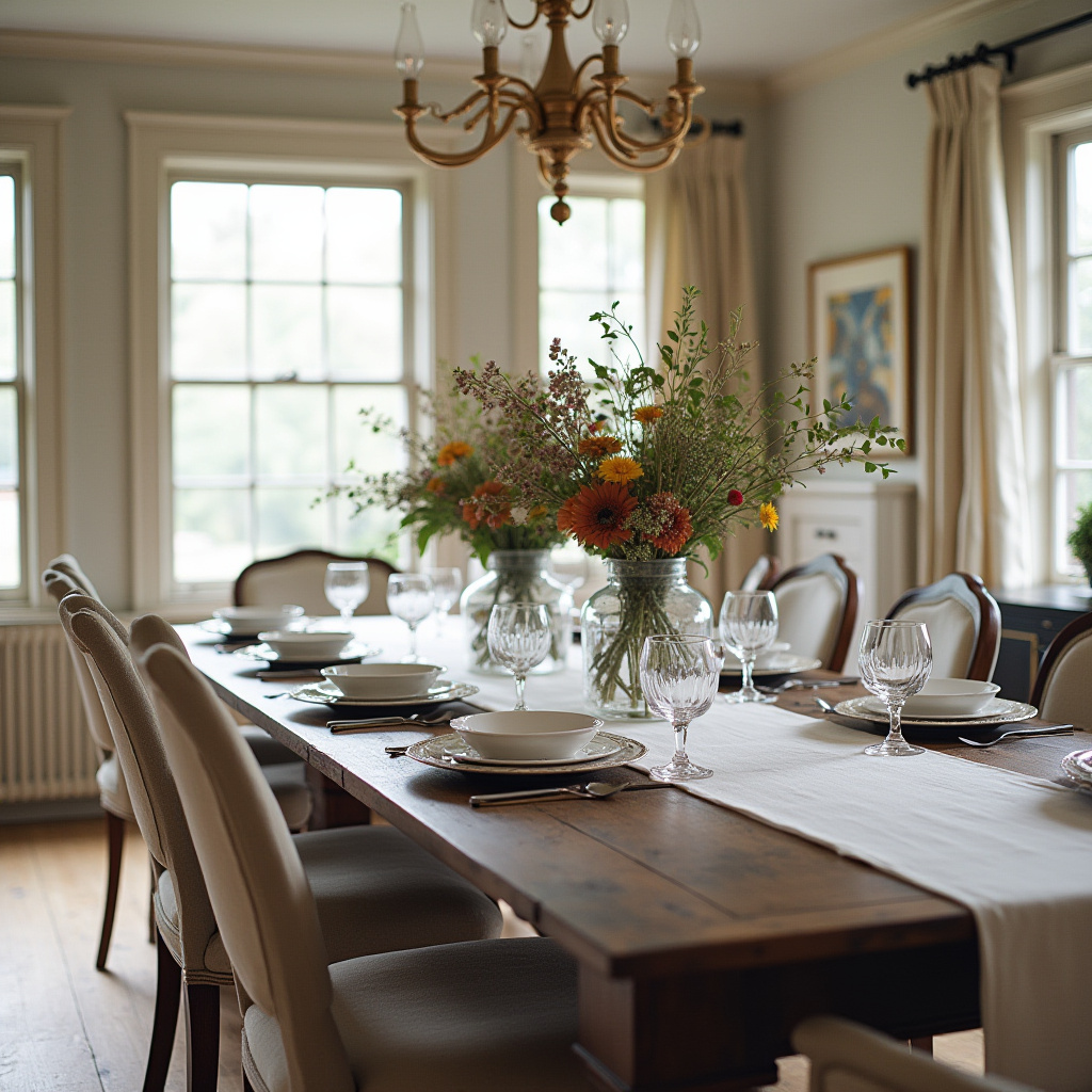 Farmhouse Table Decor 29