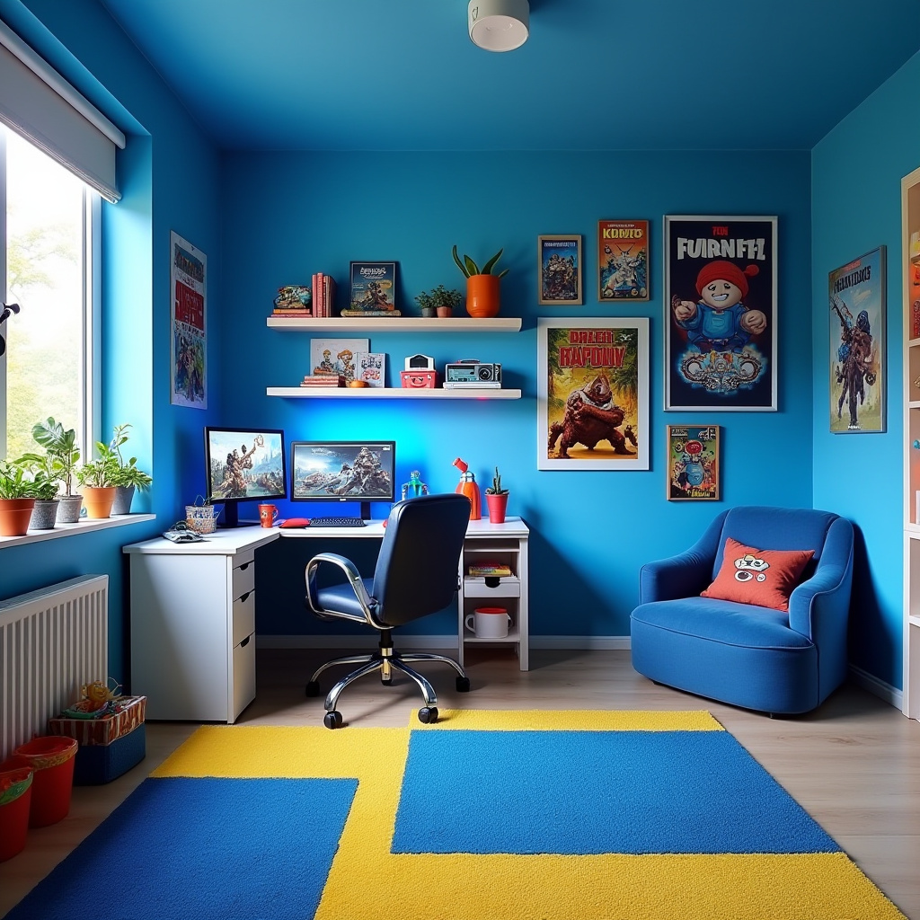 Gamer Room Ideas Boy Bedrooms 6