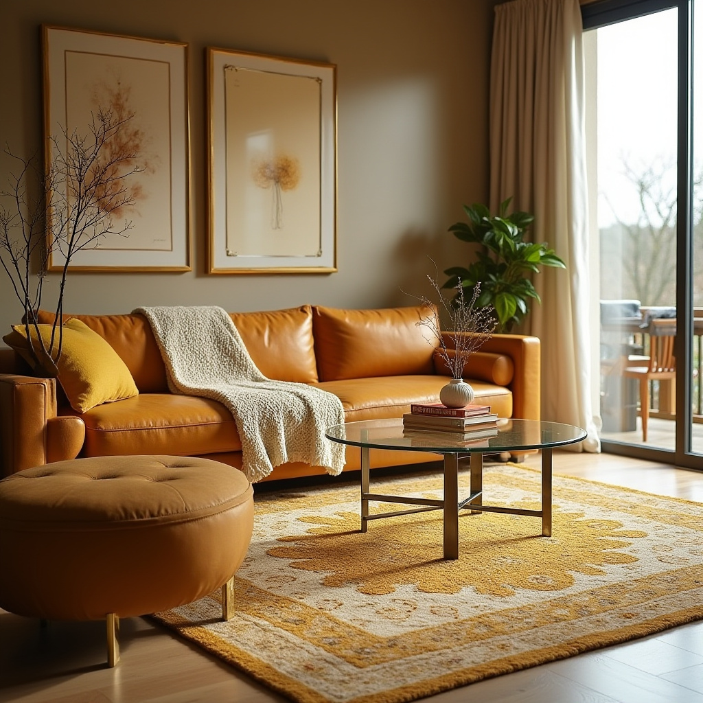 Golden Living Room 11
