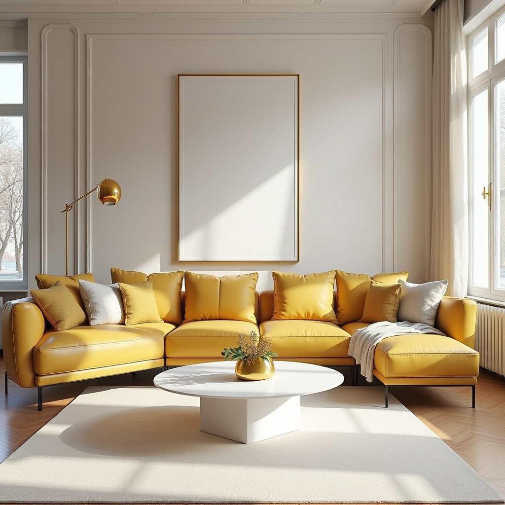 Golden Living Room 13