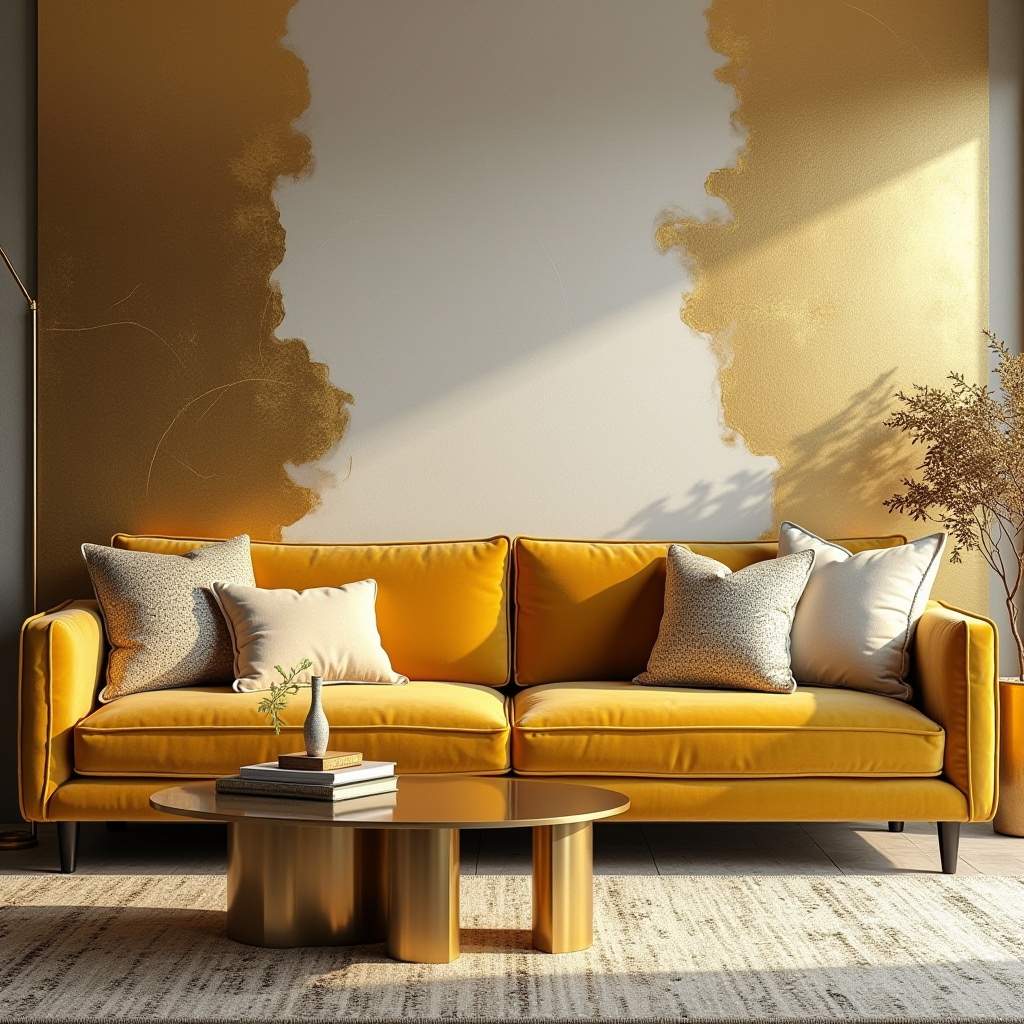 Golden Living Room 17