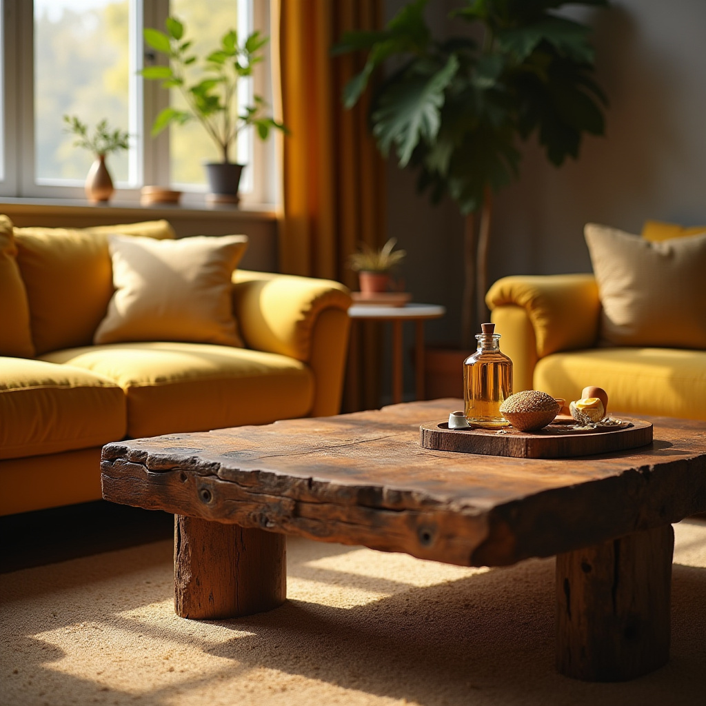 Golden Living Room 18