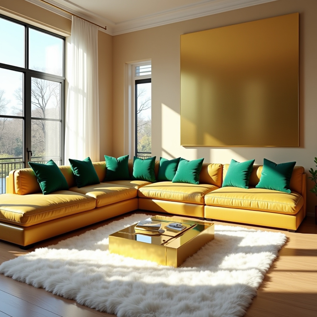 Golden Living Room 3