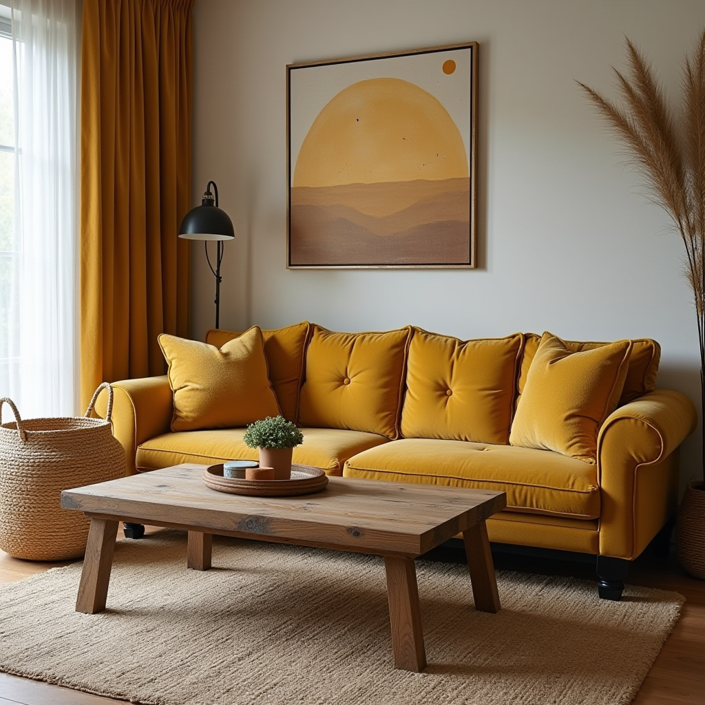 Golden Living Room 4