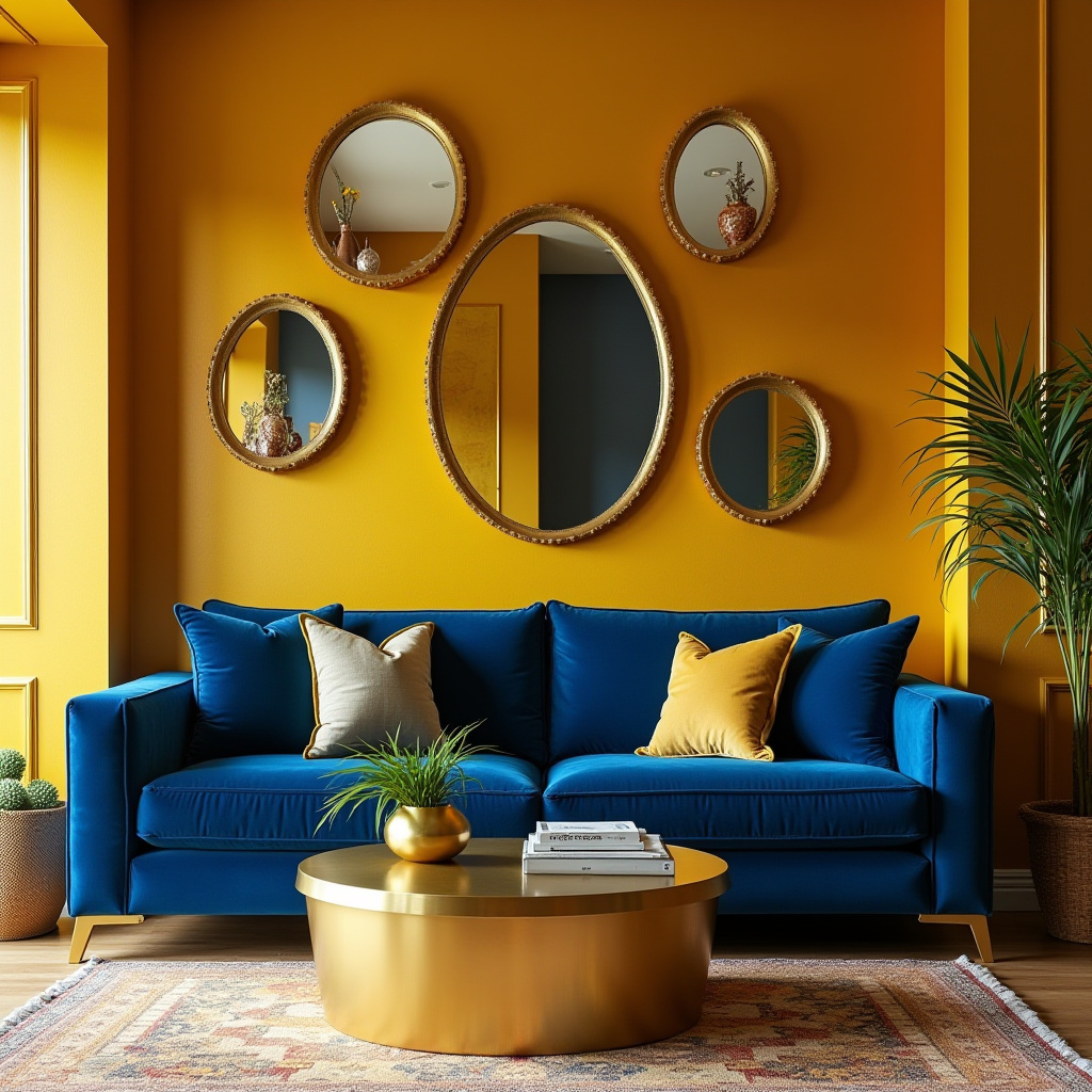 Golden Living Room 7