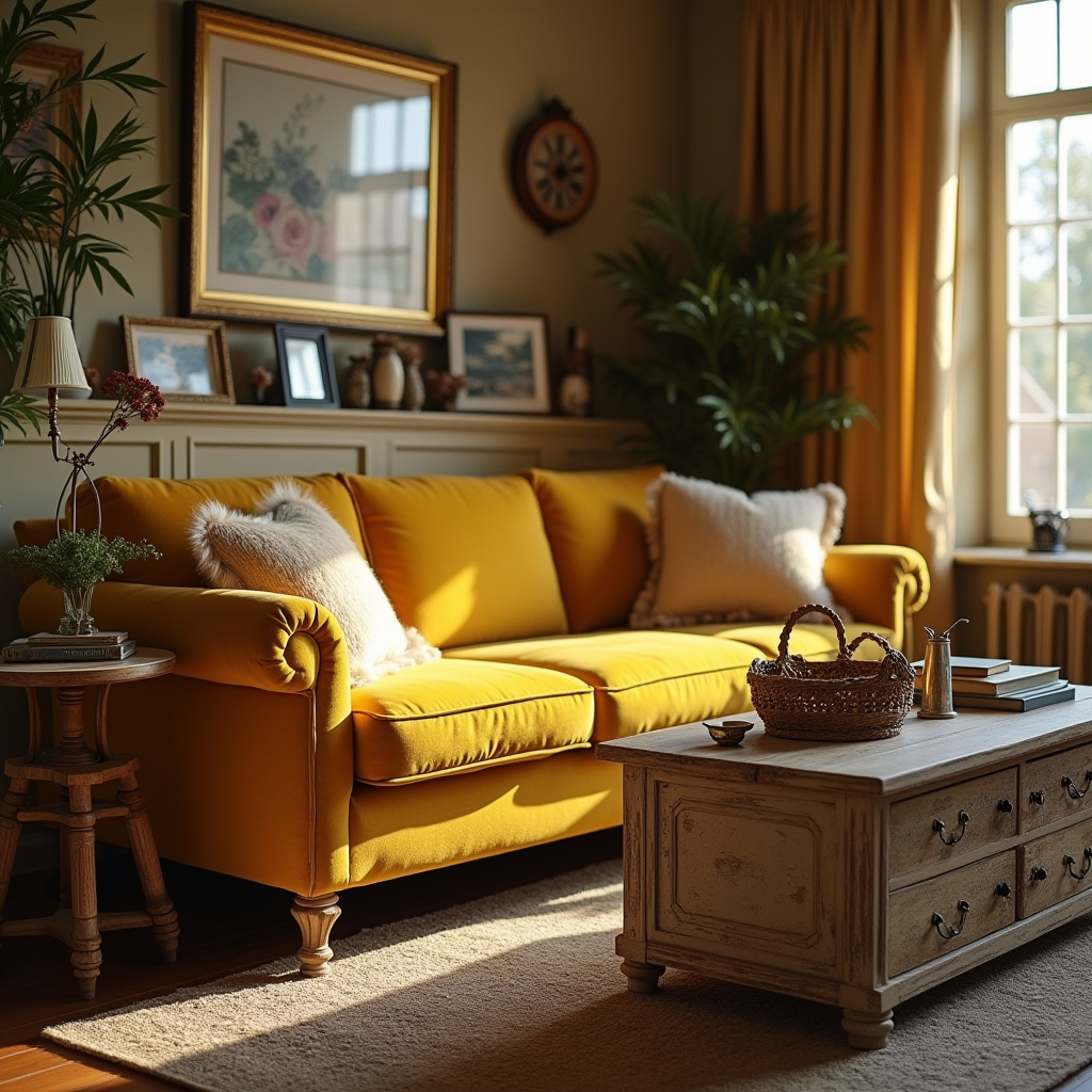 Golden Living Room 8