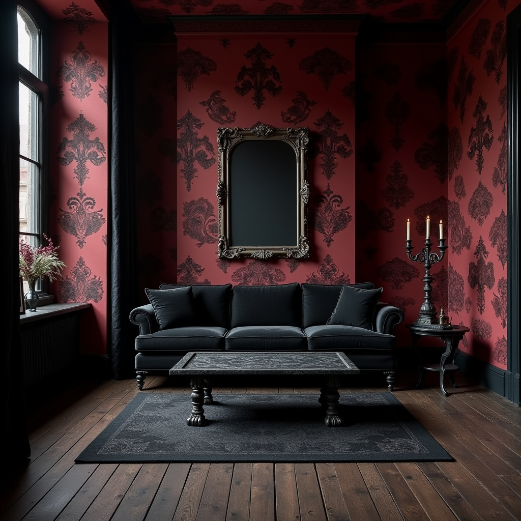 Goth Living Room 1