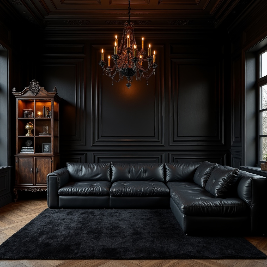 Goth Living Room 12