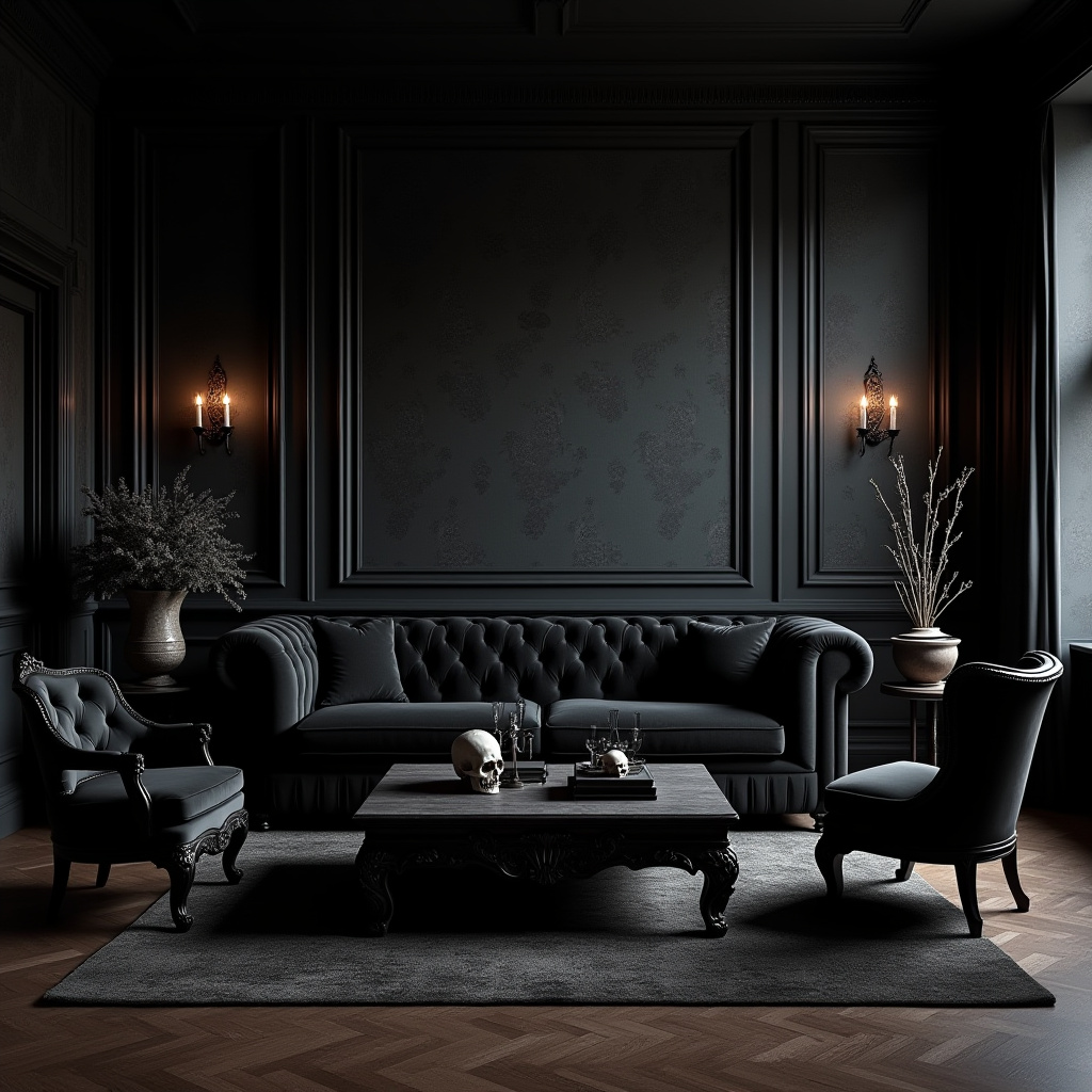 Goth Living Room 14