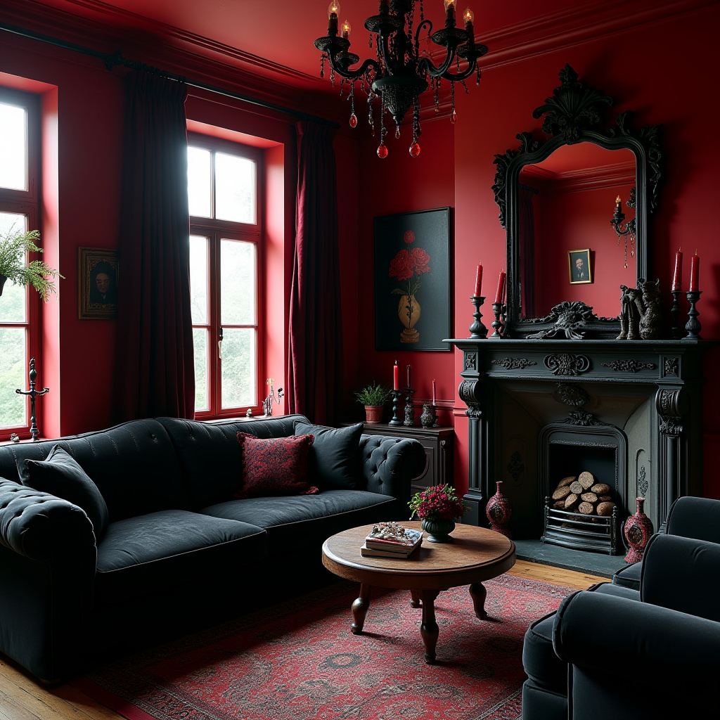 Goth Living Room 18