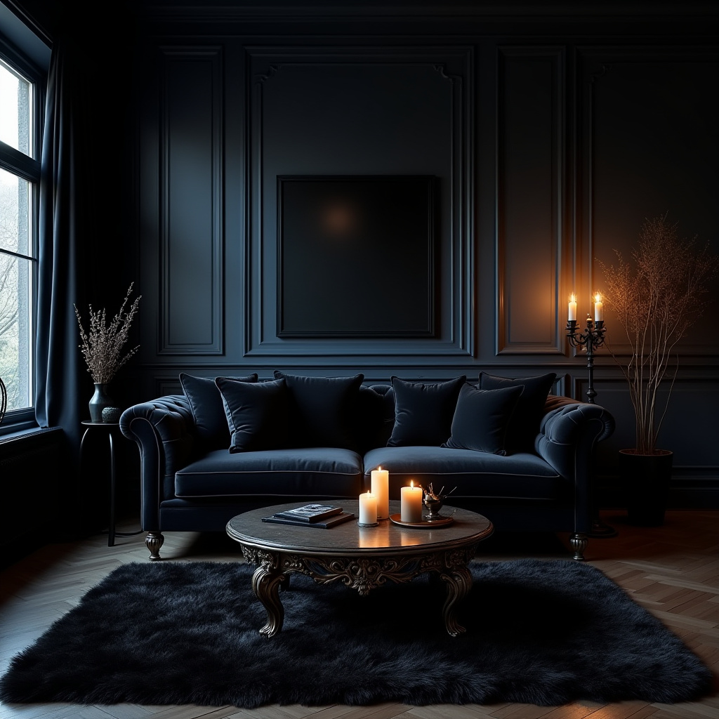Goth Living Room 22