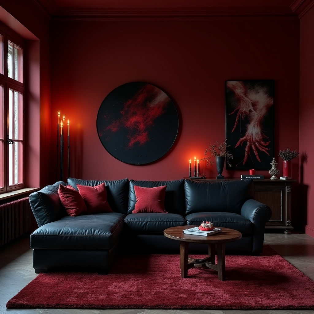 Goth Living Room 23