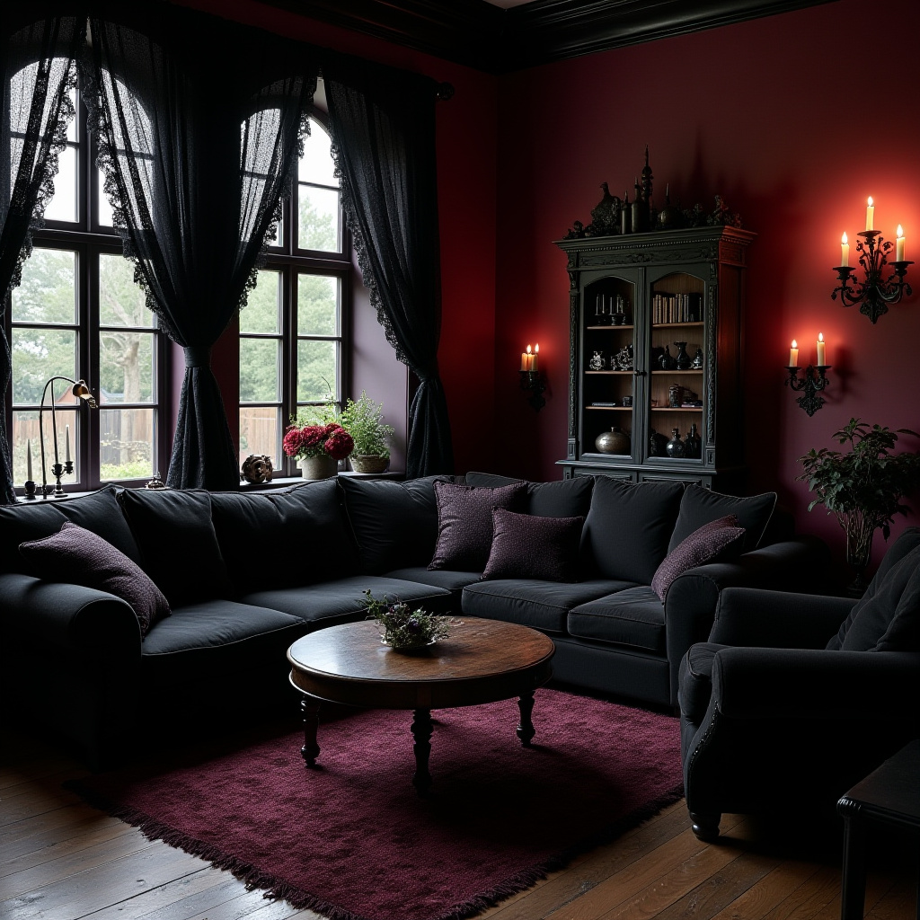 Goth Living Room 25