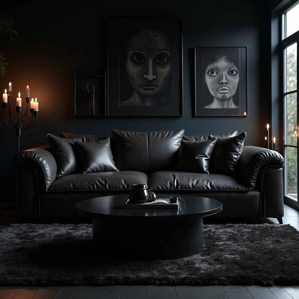Goth Living Room 28