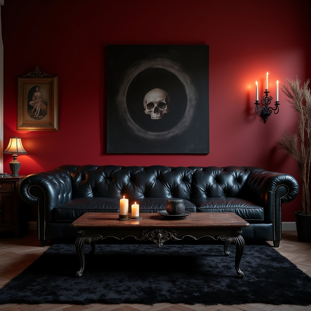 Goth Living Room 30