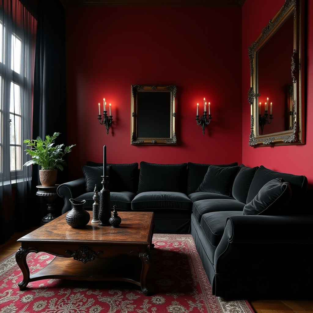 Goth Living Room 5
