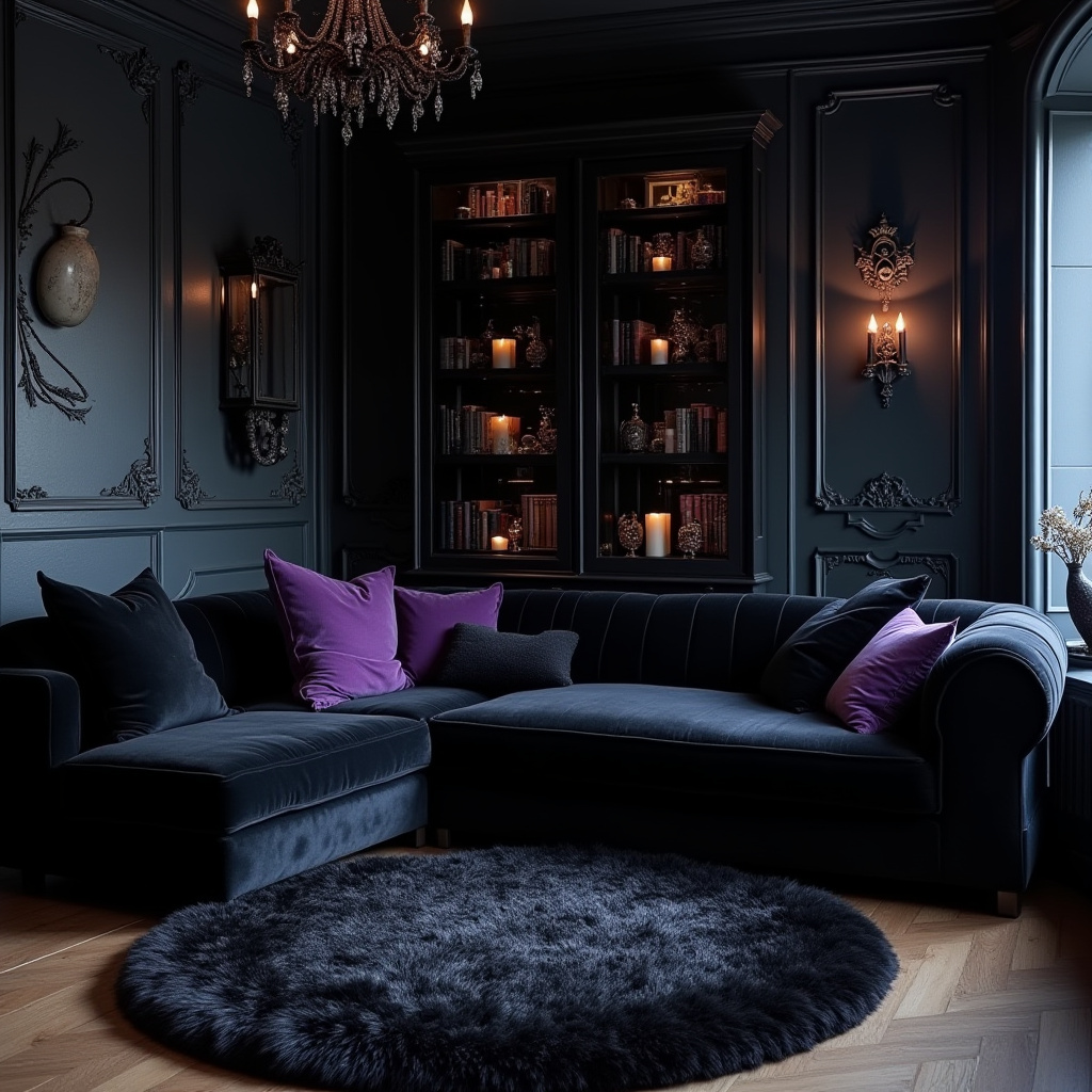 Goth Living Room 6