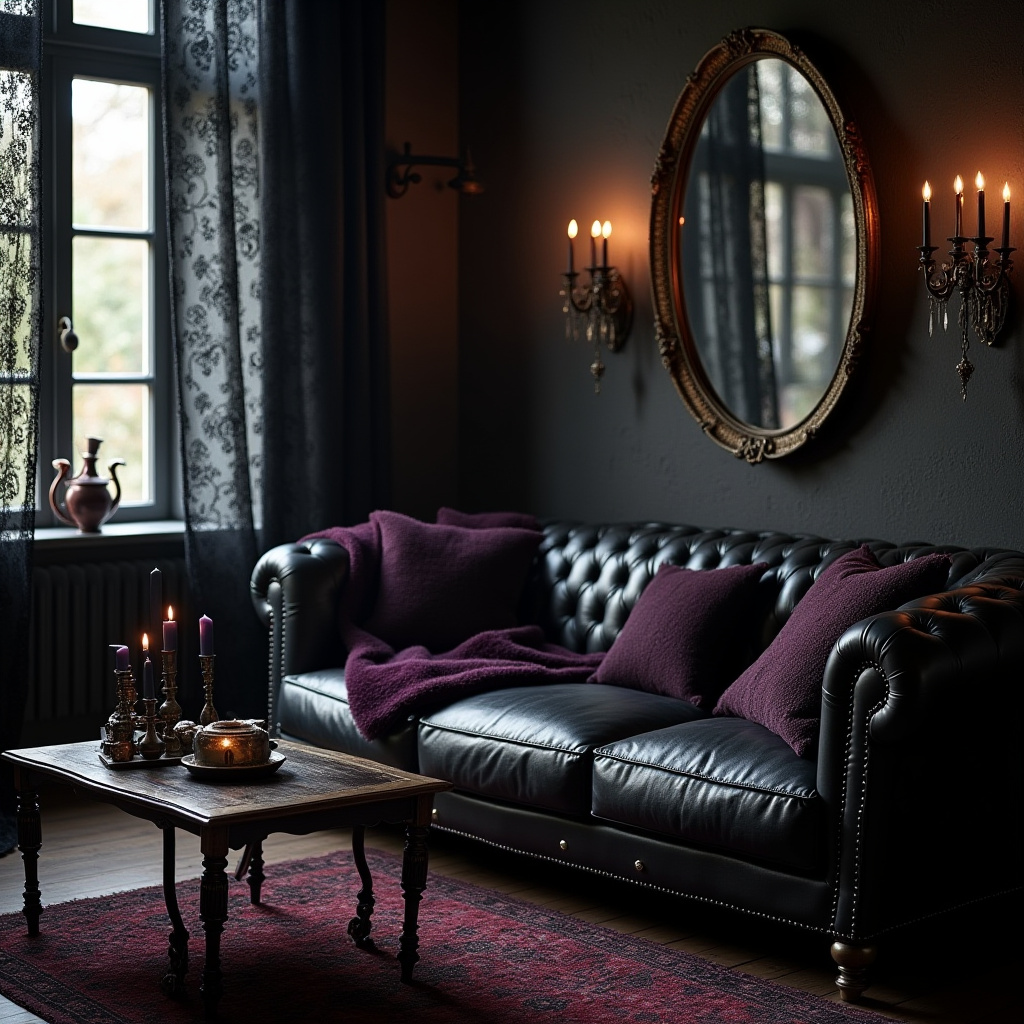 Goth Living Room 7