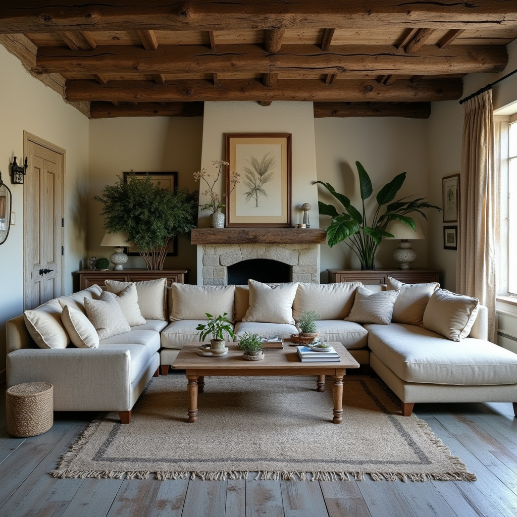 Gray Flooring Living Room 14