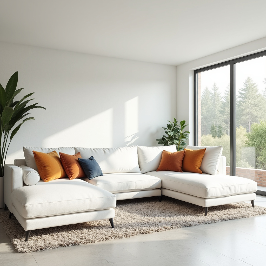 Gray Flooring Living Room 15