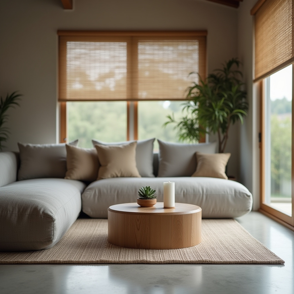Gray Flooring Living Room 20