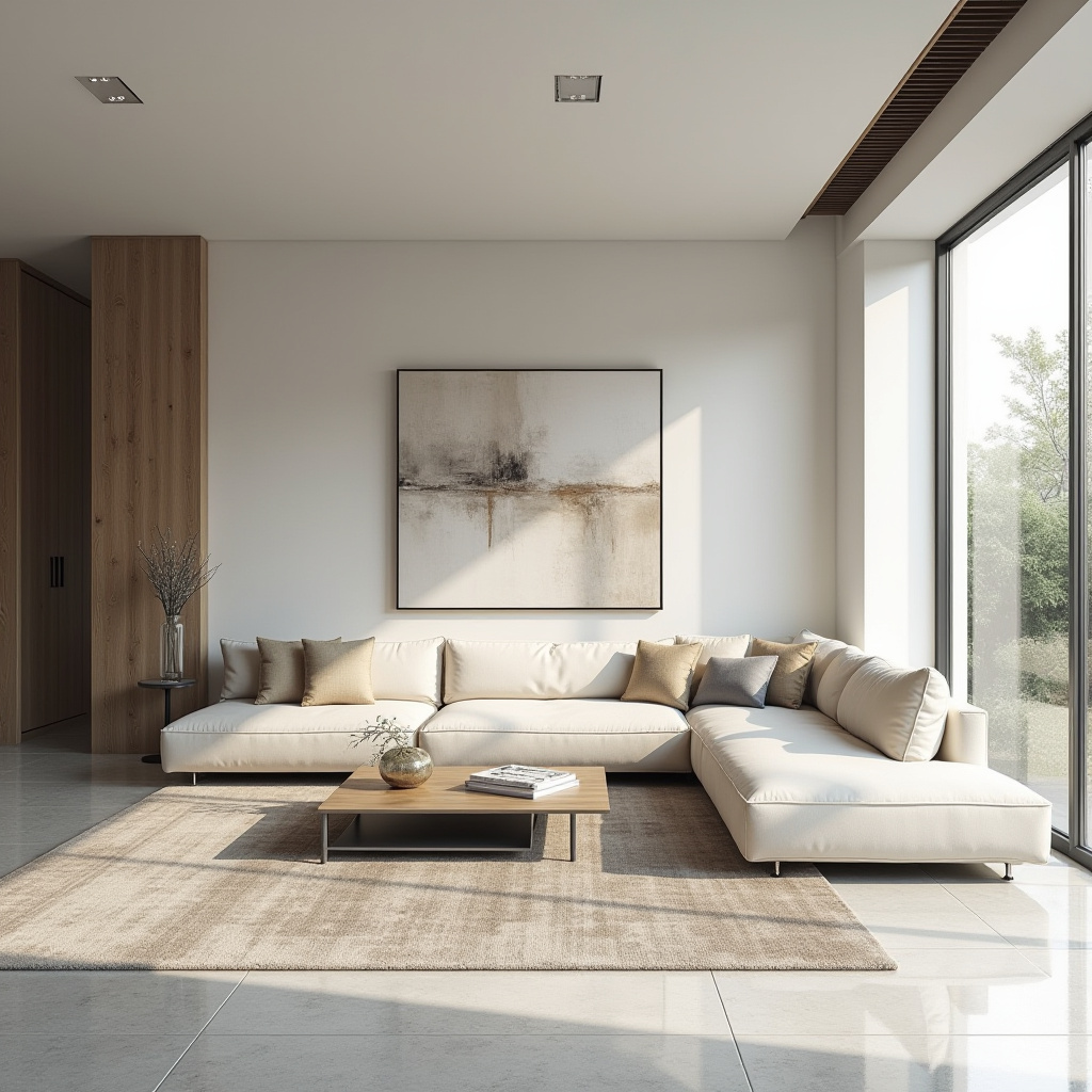 Gray Flooring Living Room 25