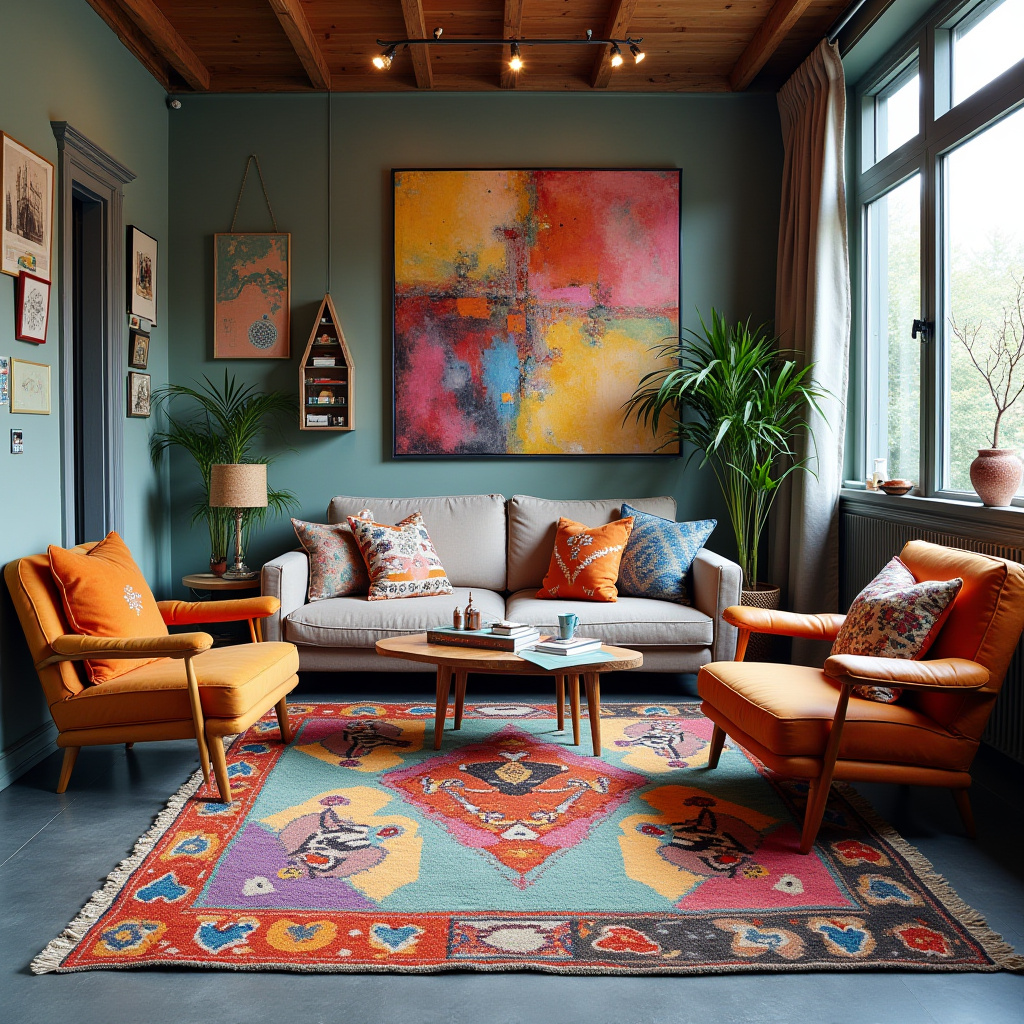 Gray Flooring Living Room 26