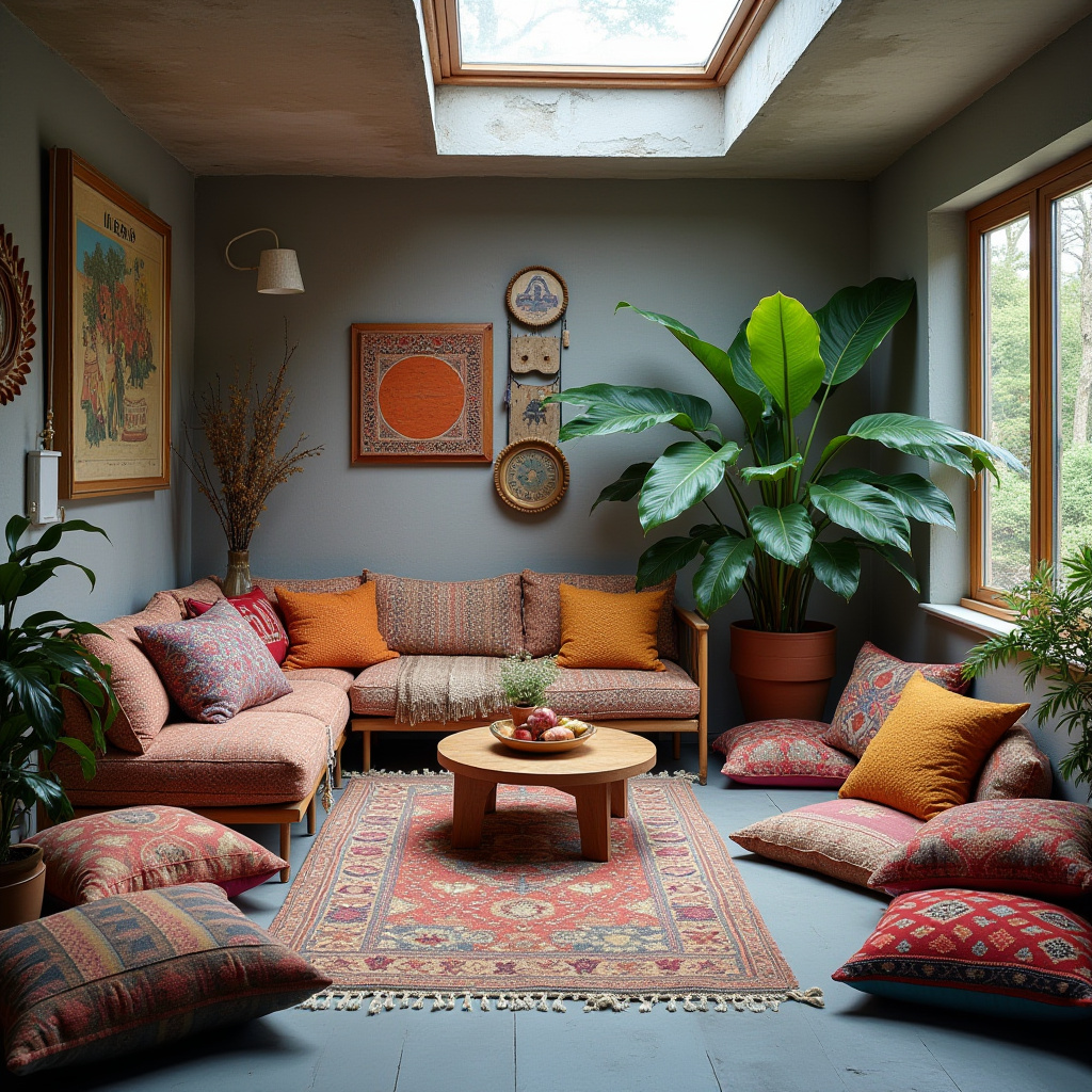 Gray Flooring Living Room 6