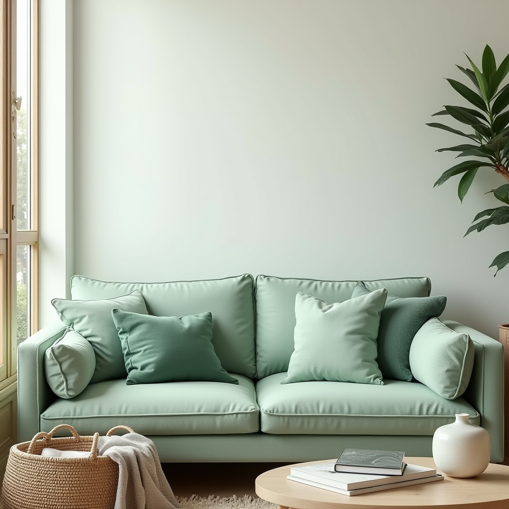 Green Living Room Decor 11