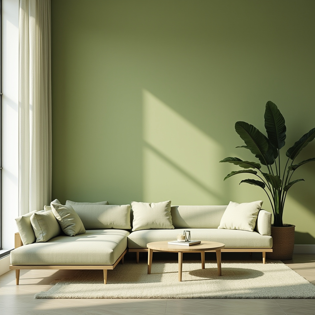 Green Living Room Decor 16