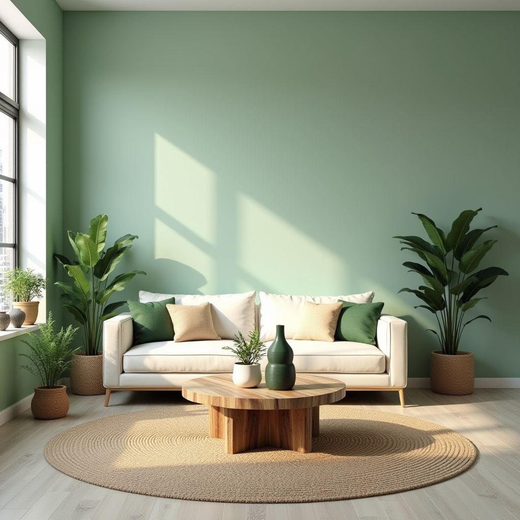 Green Living Room Decor 21