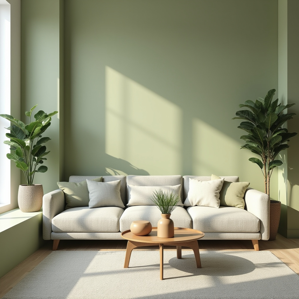 Green Living Room Decor 27