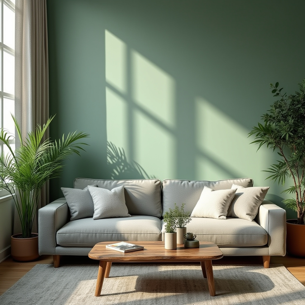 Green Living Room Decor 30