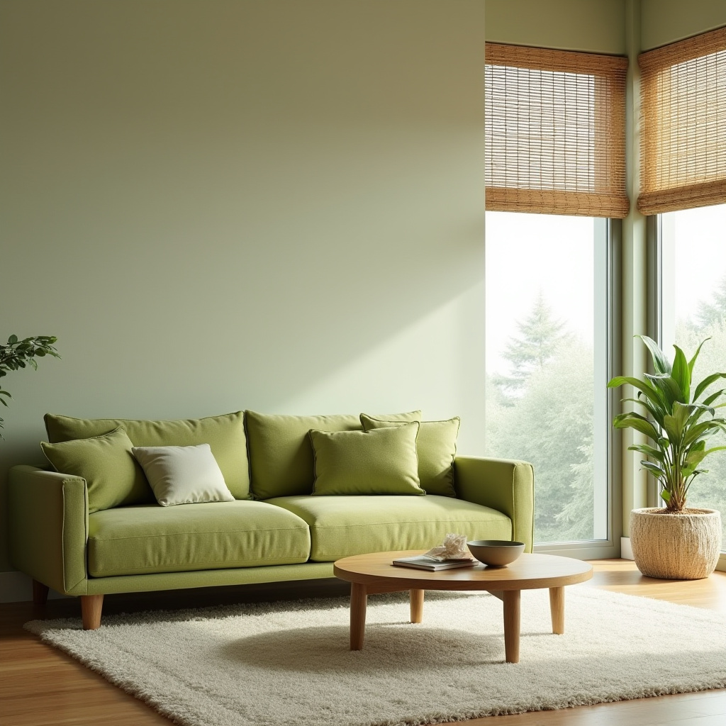 Green Living Room Decor 8