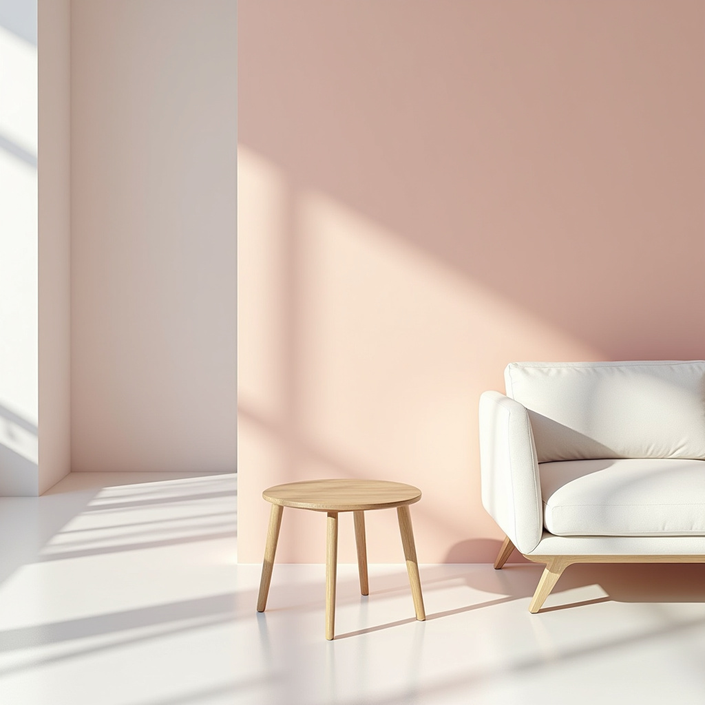 Half Wall Ideas Living Room 12