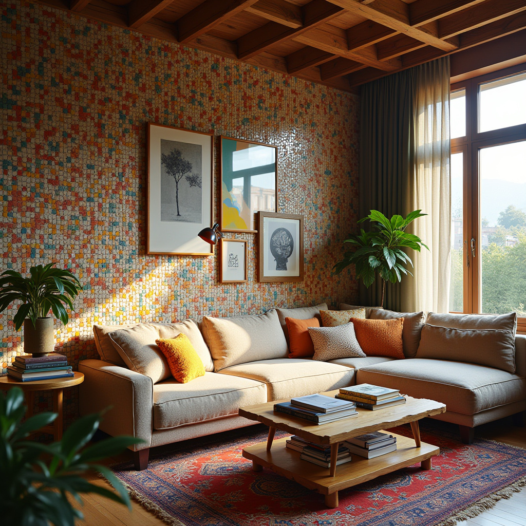 Half Wall Ideas Living Room 13