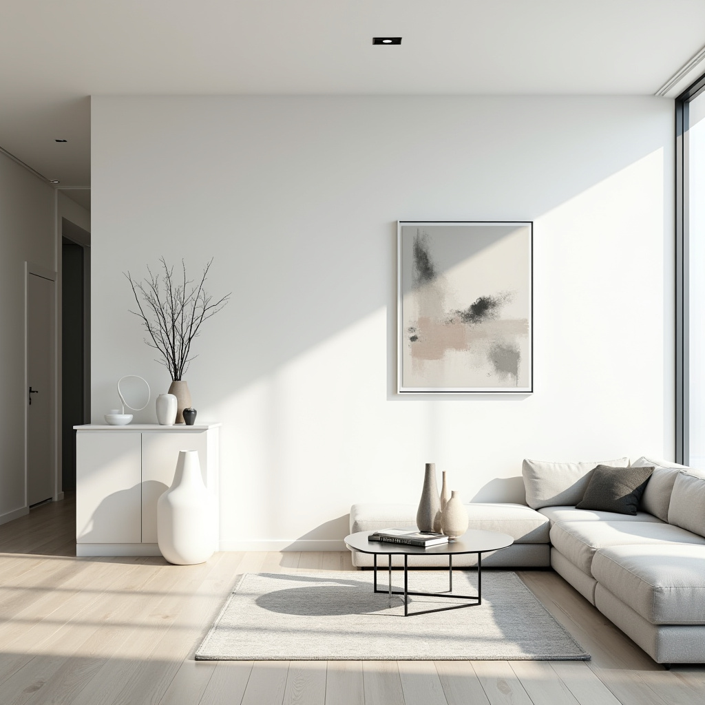 Half Wall Ideas Living Room 2