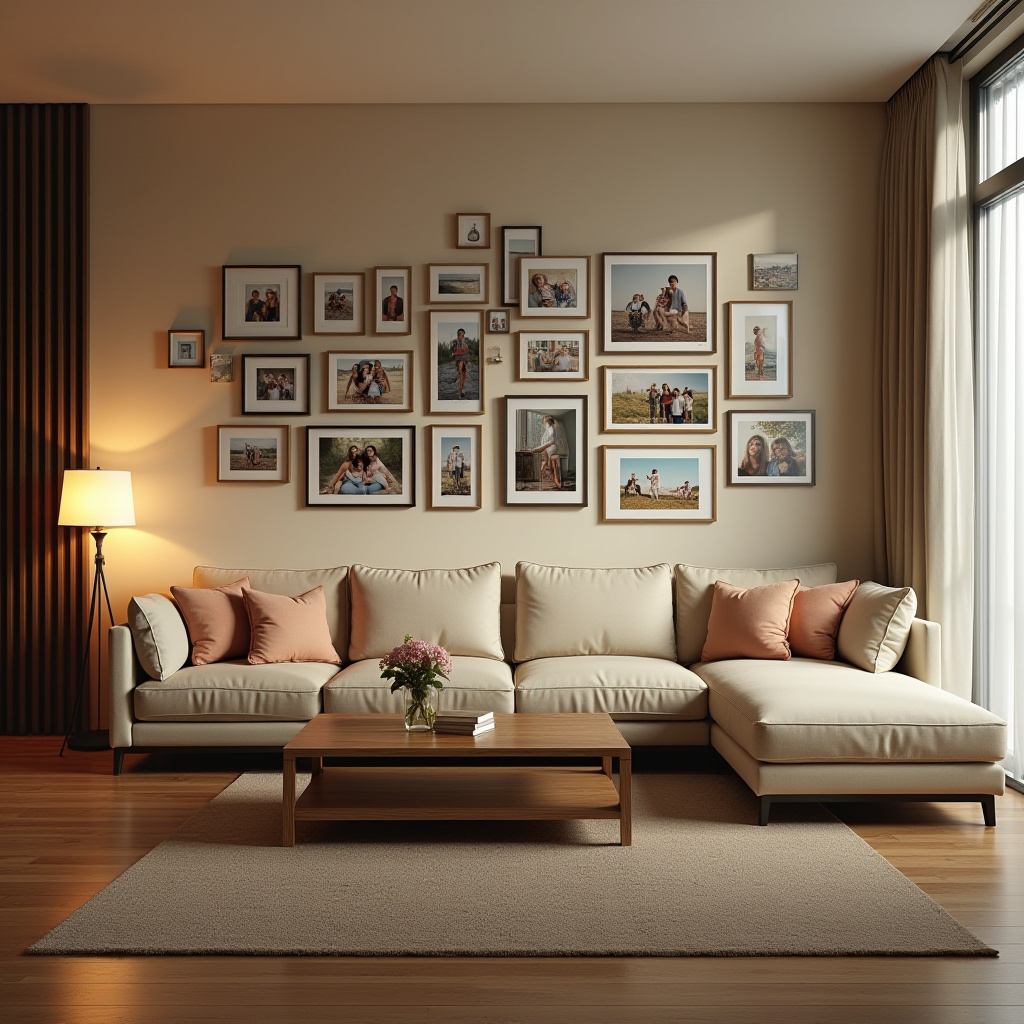 Half Wall Ideas Living Room 23