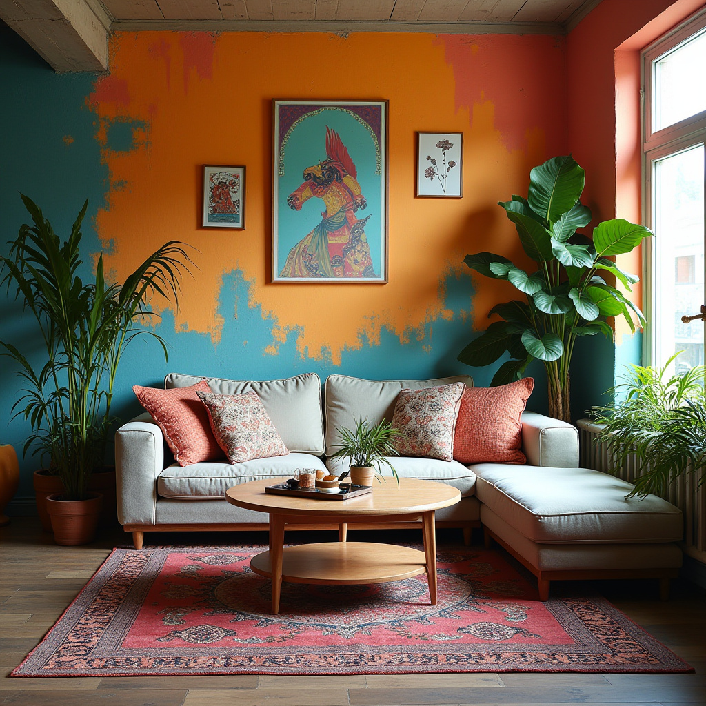 Half Wall Ideas Living Room 24