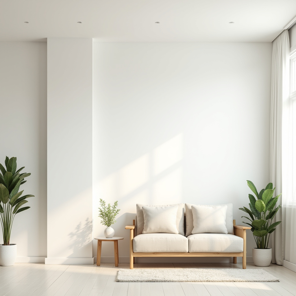 Half Wall Ideas Living Room 25