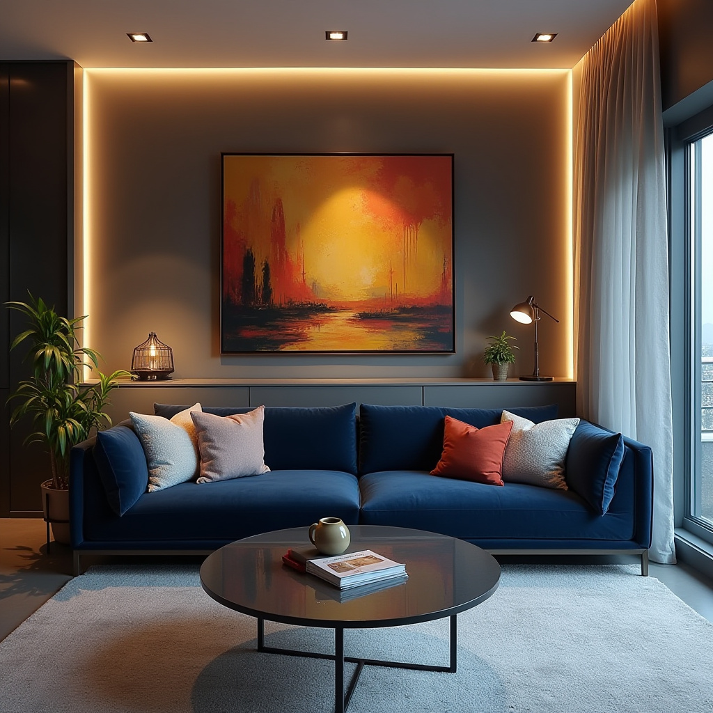 Half Wall Ideas Living Room 28