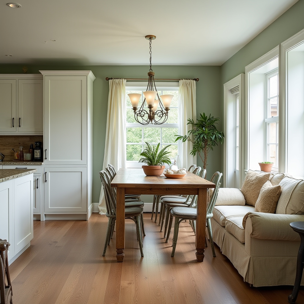 Half Wall Kitchen Living Room 2